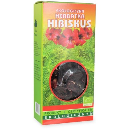 HERBATKA HIBISKUS BIO 50 g – DARY NATURY