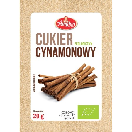 CUKIER CYNAMONOWY BIO 20 g – AMYLON