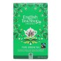 ZIELONA HERBATA PURE GREEN TEA SASZETKI (20) BIO FAIR TRADE - ENGLISH TEA SHOP