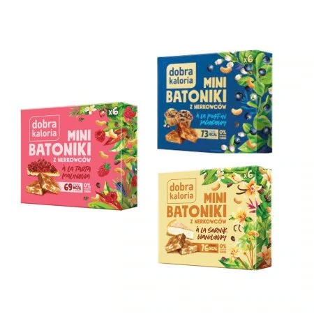 mini batoniki dobra kaloria