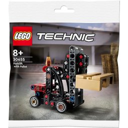 LEGO TECHNIC POLYBAG SASZETKA Z KLOCKAMI - WÓZEK WIDŁOWY 8+ (30655)