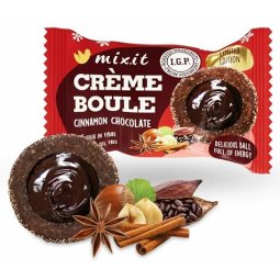 KULKA Z KREMEM ORZECHOWO - CZEKOLADOWYM "Crème Boule Cinnamon Chocolate" 30g - MIXIT