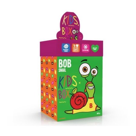 Kids Box Bob Snail z zabawką i przekąskami ślimaka Boba
